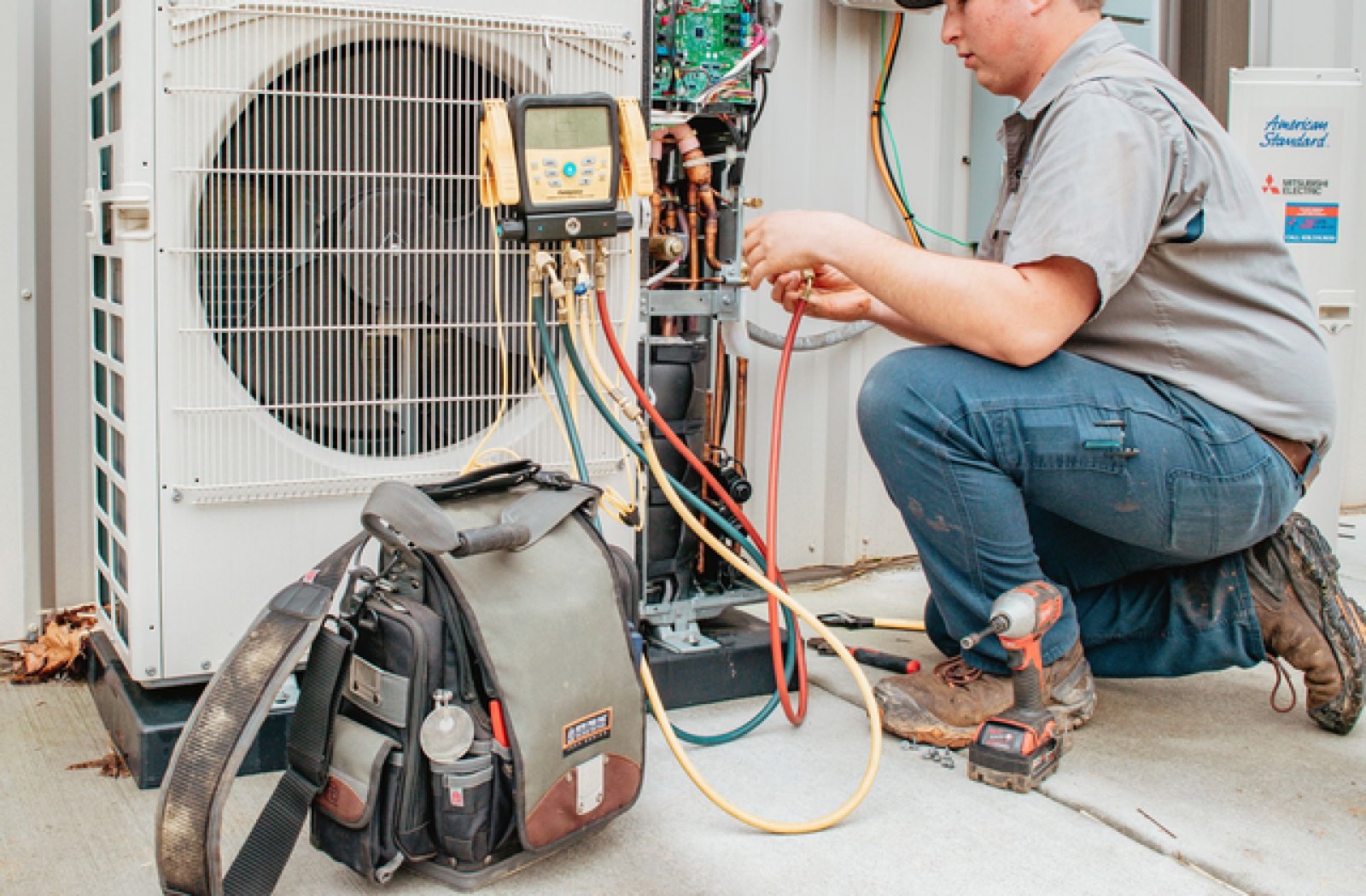 Air handler installation NC
